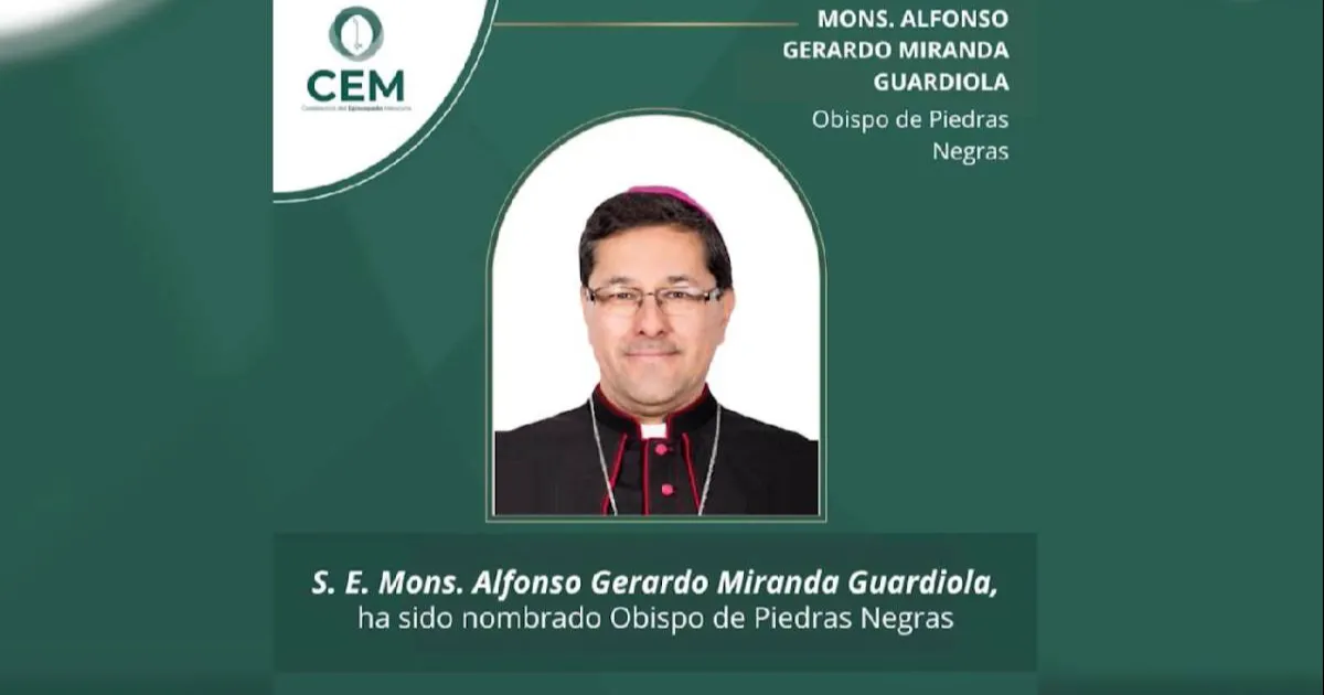 Profesión de fe y juramento de fidelidad por parte de monseñor Alfonso Gerardo Miranda se realizará en Catedral Mártires de Cristo Rey