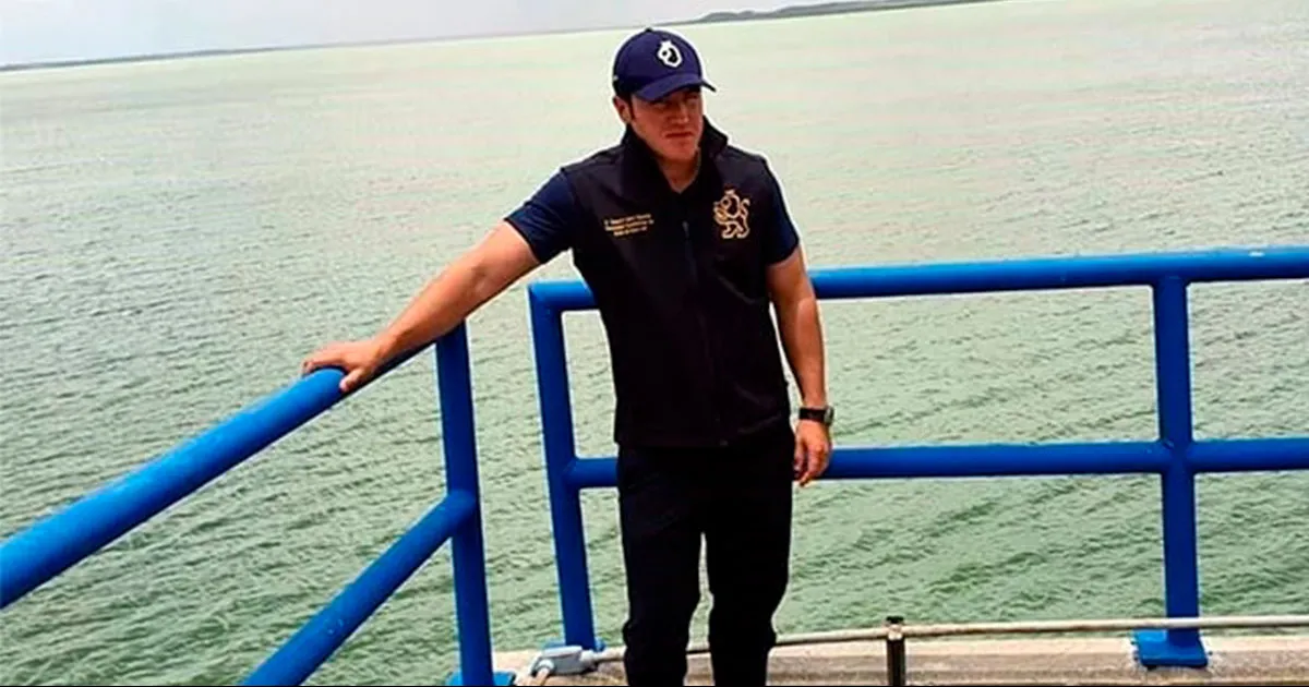 El Mandatario visitó la Presa El Cuchillo, la más grande de Nuevo León, que tras dos días de lluvia rebasó el 50 por ciento de su capacidad.