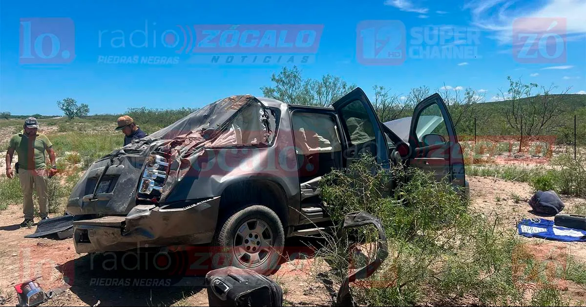 Sufre paisana de 74 años volcadura en autopista Premier