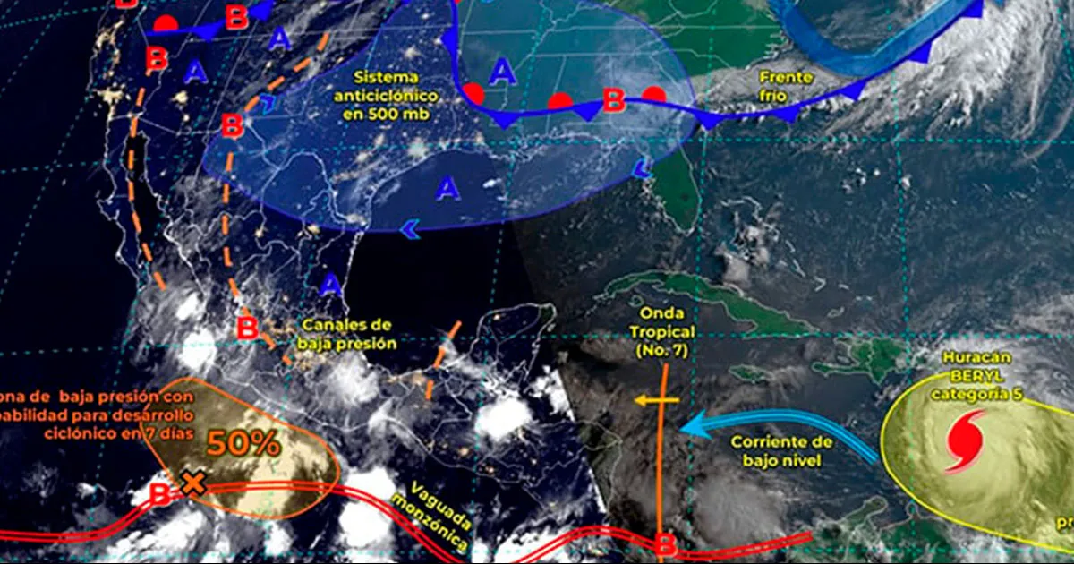 Se esperan lluvias aisladas y fuertes vientos para hoy en Coahuila