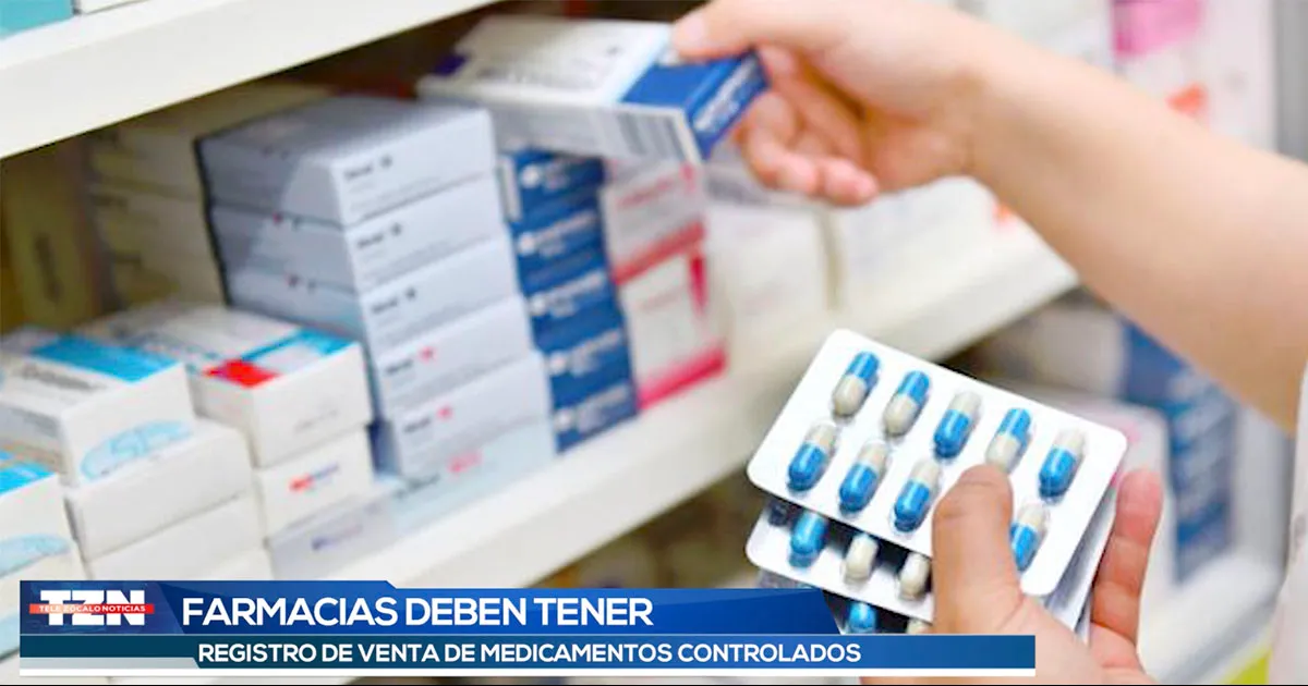 Regulación Sanitaria supervisa que farmacias cumplan con entrada y salida de medicamentos controlados