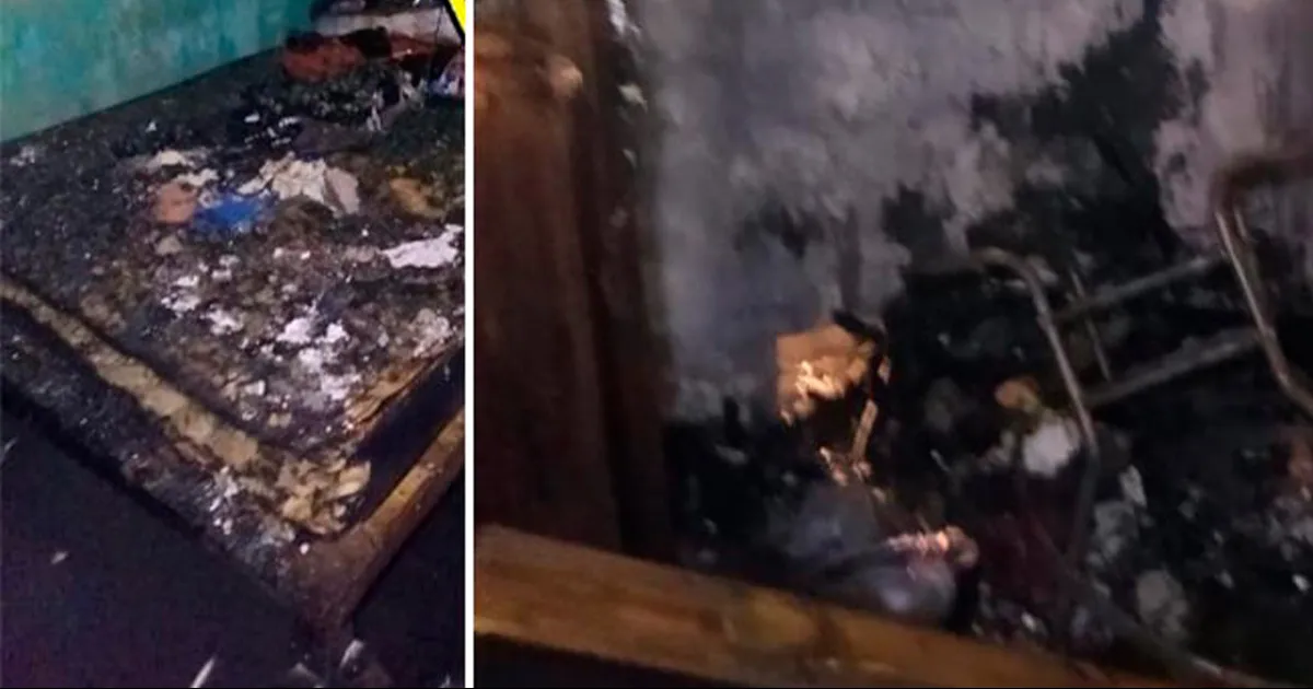 Incendia vivienda al quemar cobre para venta en Acuña