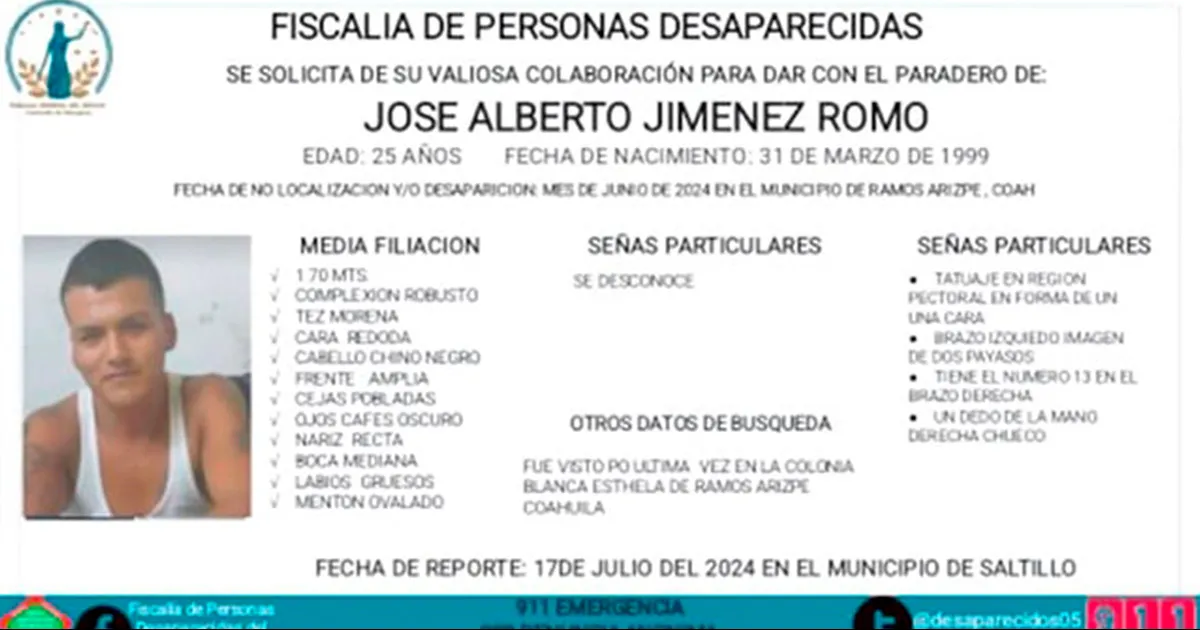 Buscan en Acuña a joven reportado extraviado