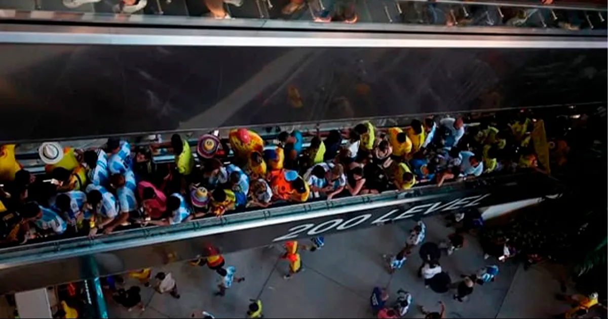 Gracias a cámaras biométricas instaladas en los alrededores del inmueble, fueron identificados al menos a 7 mil de esos aficionados