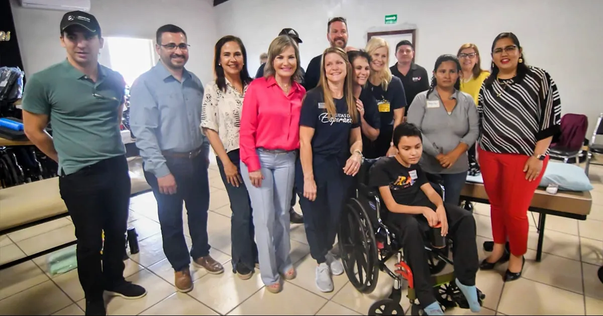 Hasta ahora ya se han medido a 35 personas para sillas especiales y a otras 14 para niños con parálisis cerebral o PCI.