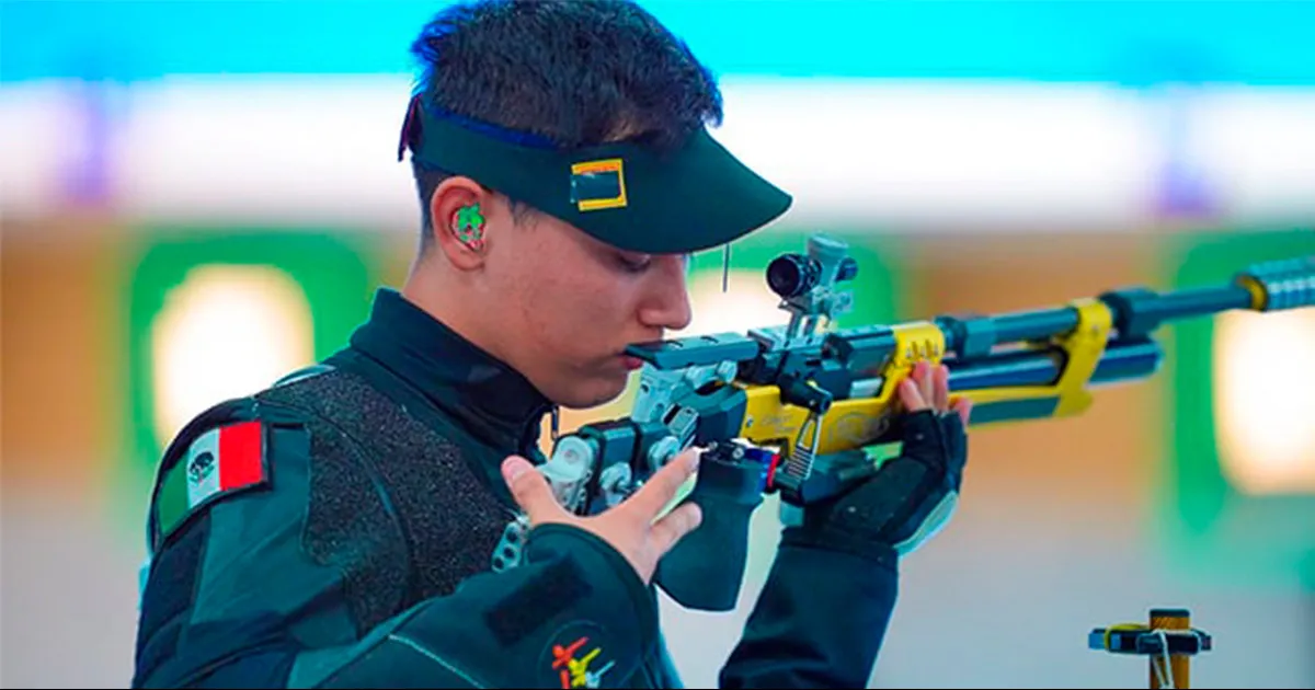 Eliminan al coahuilense Edson Ramírez y a Carlos Quezada en tiro deportivo en París 2024