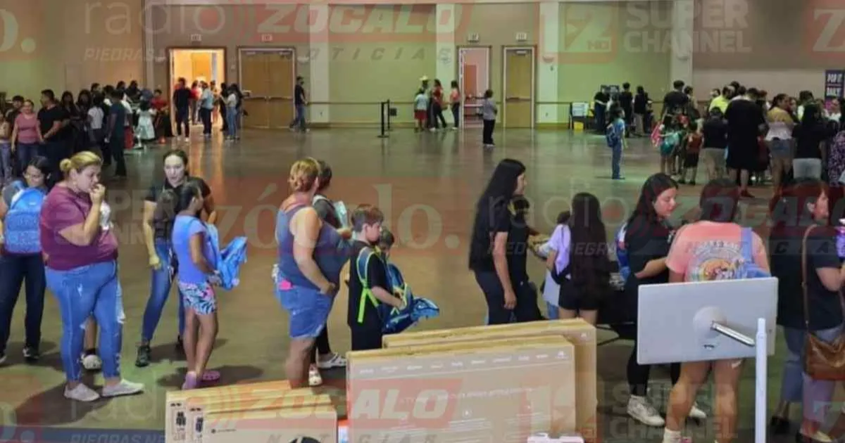 Niños de Eagle Pass y Piedras Negras recibieron el apoyo para sus clases