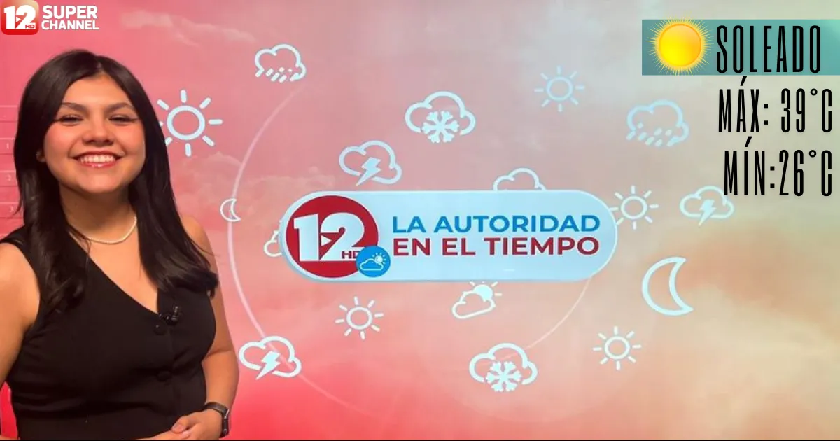 Clima Piedras Negras: tarde-noche calurosa con ráfagas de viento en 15km/h