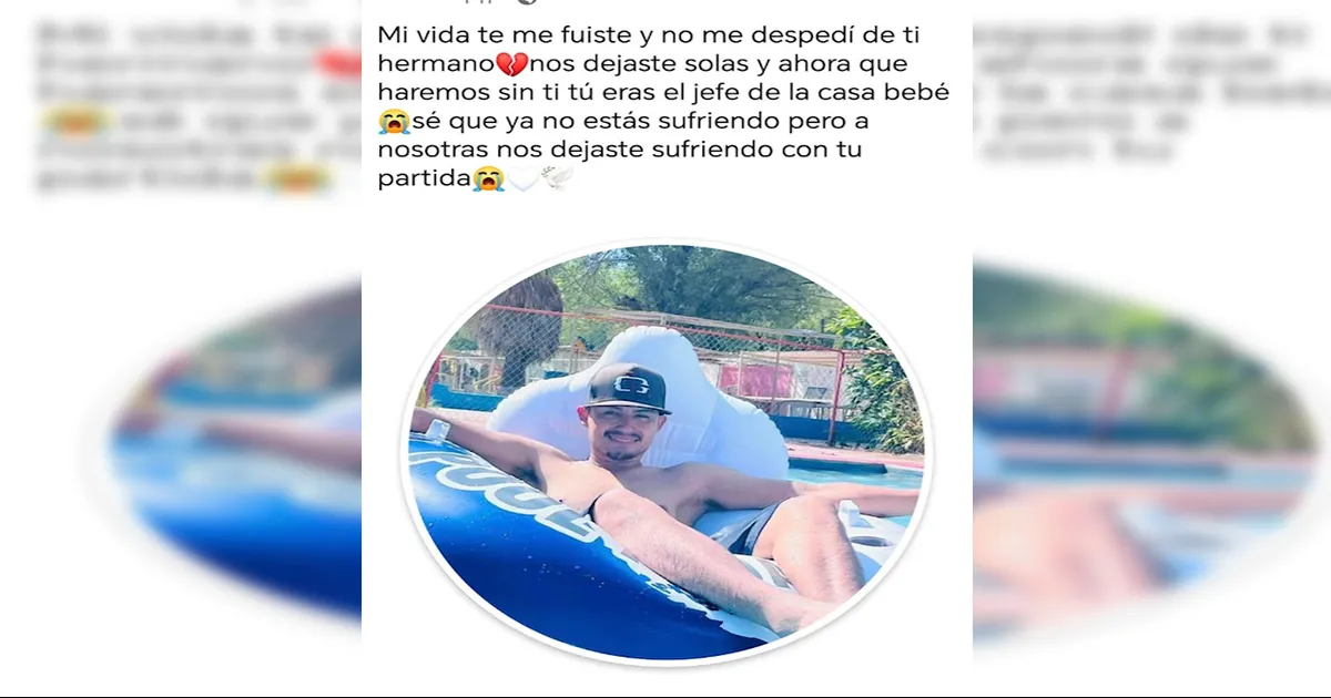 Debido a las lesiones graves, el hoy occiso estaba internado desde el domingo en el hospital del Seguro Social.