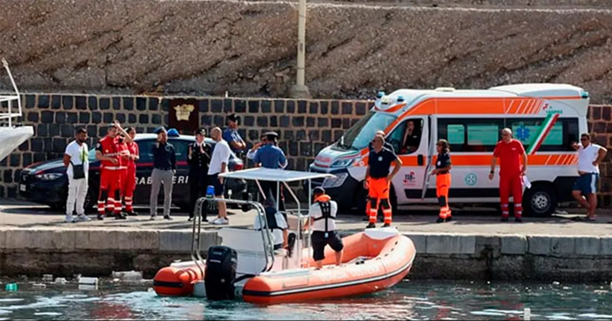 Encuentran dos cuerpos dentro del yate naufragado en Sicilia donde viajaba el magnate Mike Lynch