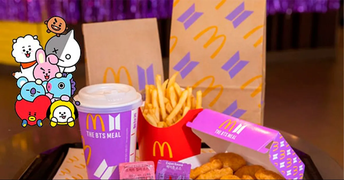 ¡Atención Armys! Ya está disponible en México promocional de McDonald’s y BT21