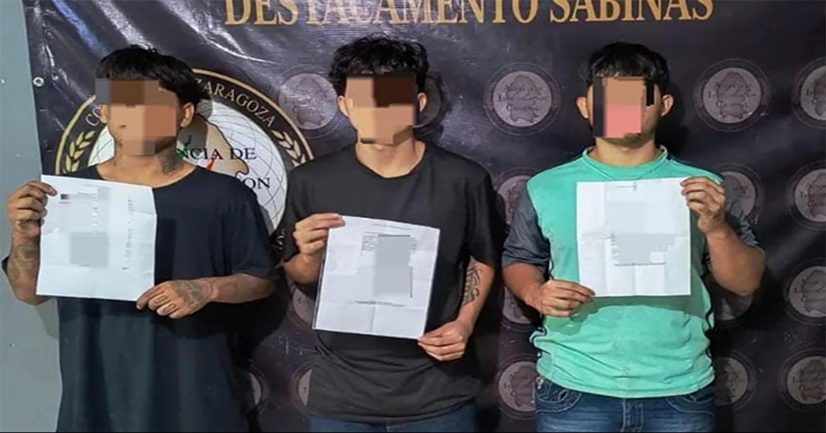 Aparentemente cometieron el delito para seguir la parranda, pues según fuentes, indicaron que los tres hombres coincidieron en que se les había acabado el alcohol, por lo que se les hizo fácil cometer este atraco.