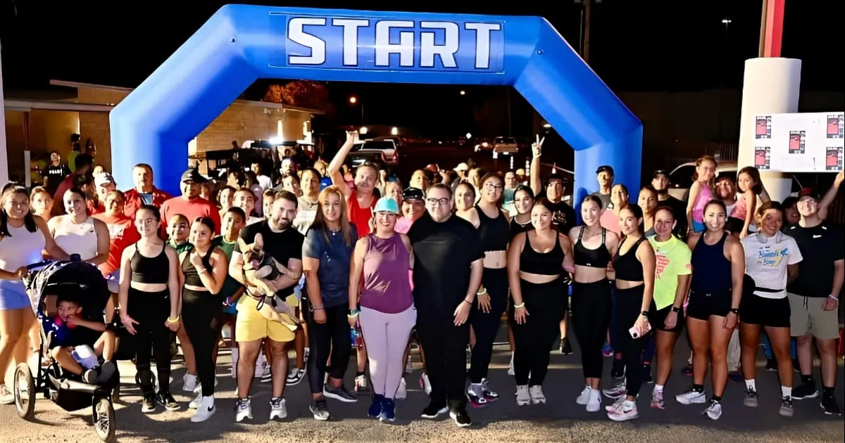 Éxito rotundo la carrera 5K del Condado de Maverick