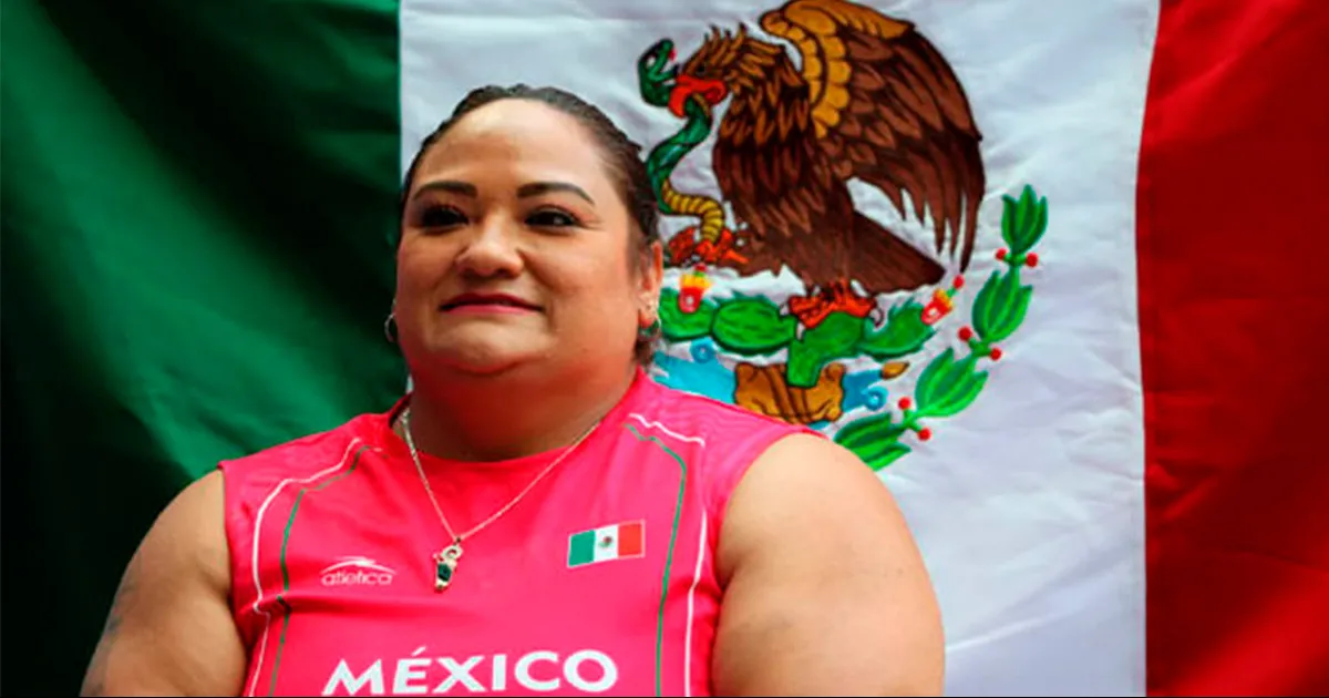 ¡Llegó la de oro! Gloria Zarza da medalla dorada a México en lanzamiento de bala en París 2024