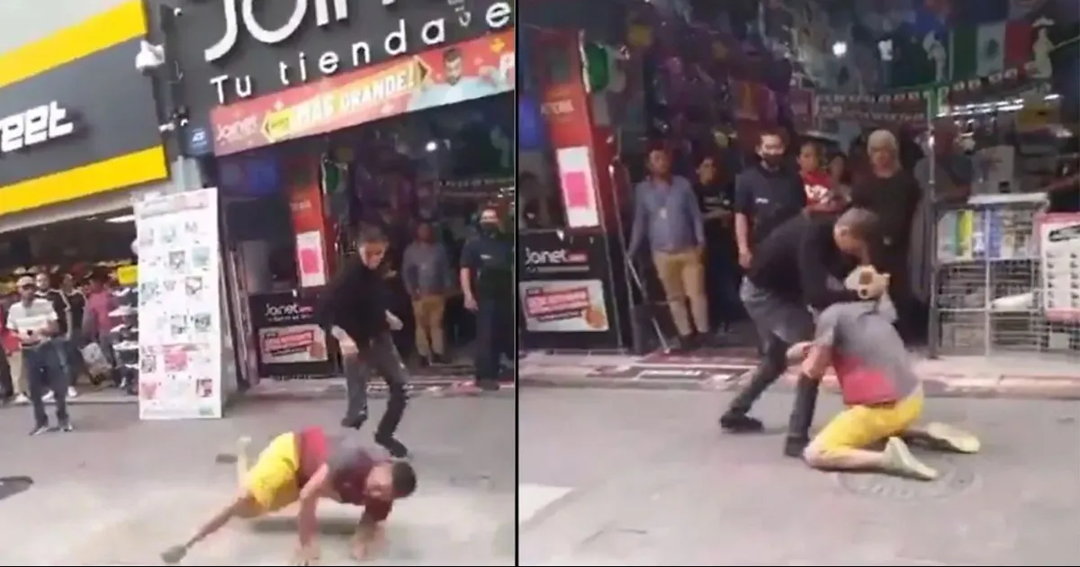Influencer Alex Marín protagoniza pelea en pleno centro de Guadalajara