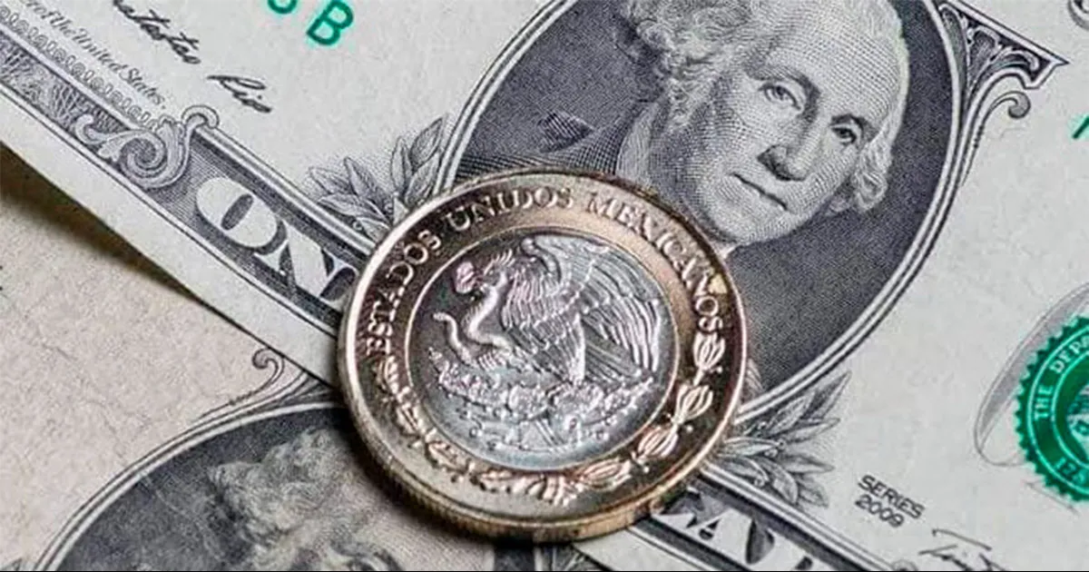 El tipo de cambio se ubica en 20.11 pesos por dólar, una depreciación del 0.87 por ciento respecto al cierre del miércoles