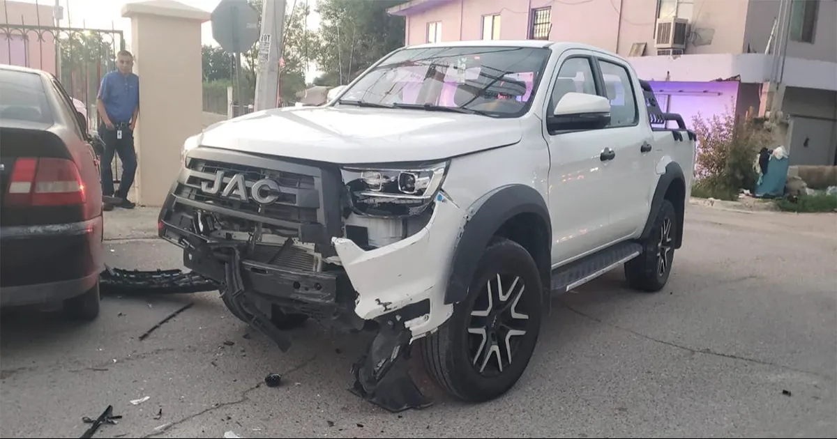 Afortunadamente, no hubo personas lesionadas en el accidente.