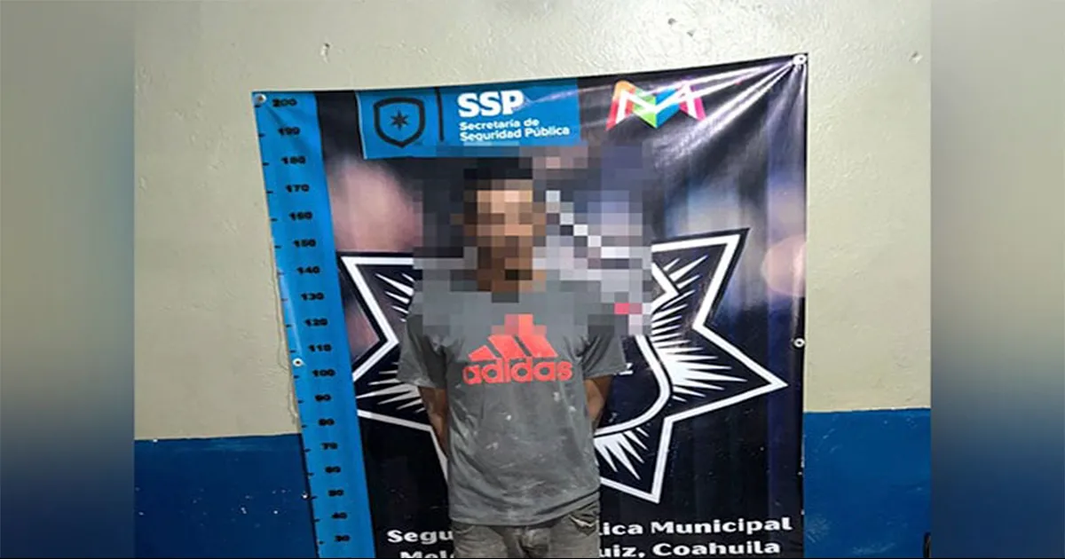 Un jornalero fue asegurado por elementos policiales por el delito de violación en agravio de una menor de edad.