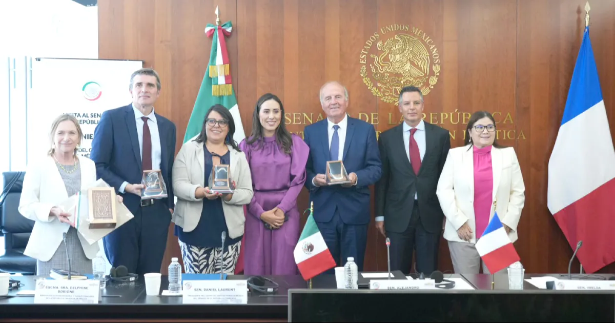Participa Cecilia Guadiana en reunión de Grupo de Amistad Francia-México-Países de Centroamérica