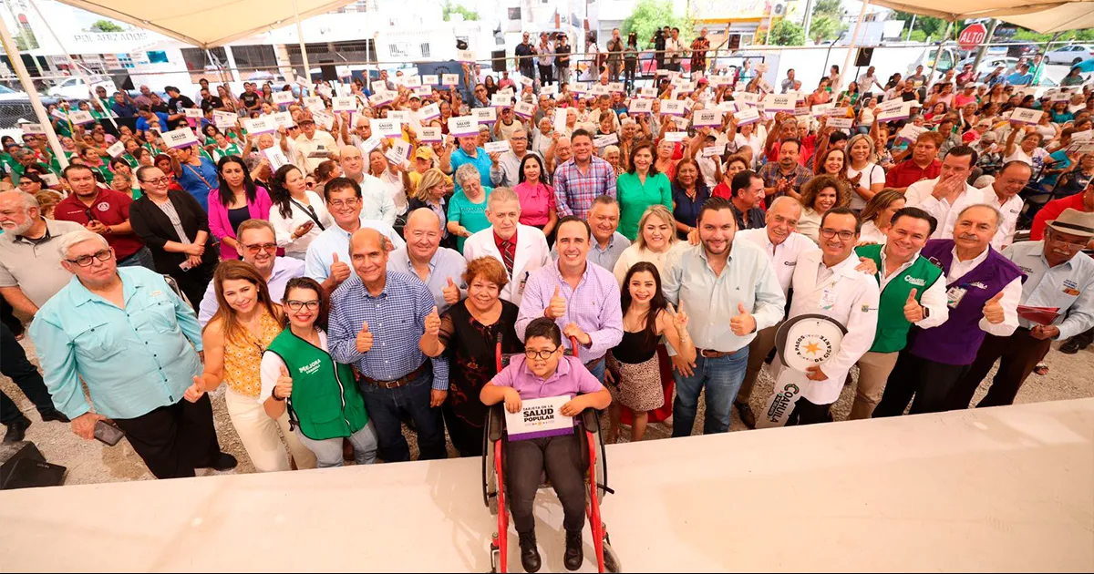 Desde Monclova, y de manera simultánea en los 38 municipios, arrancó la entrega de tarjetas para personas adultas mayores y con discapacidad.