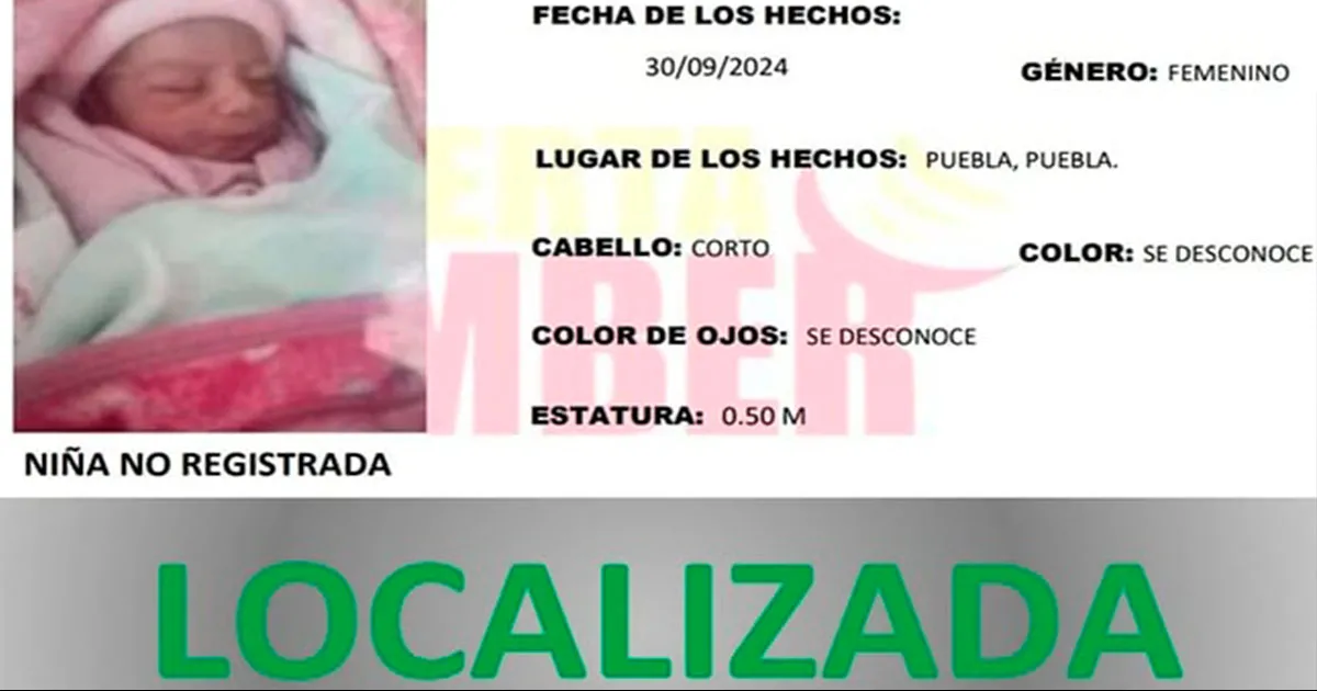 Abuelos de bebé ‘robada’ en Puebla se la llevaron del hospital y luego la regresaron para ‘evitar problemas’