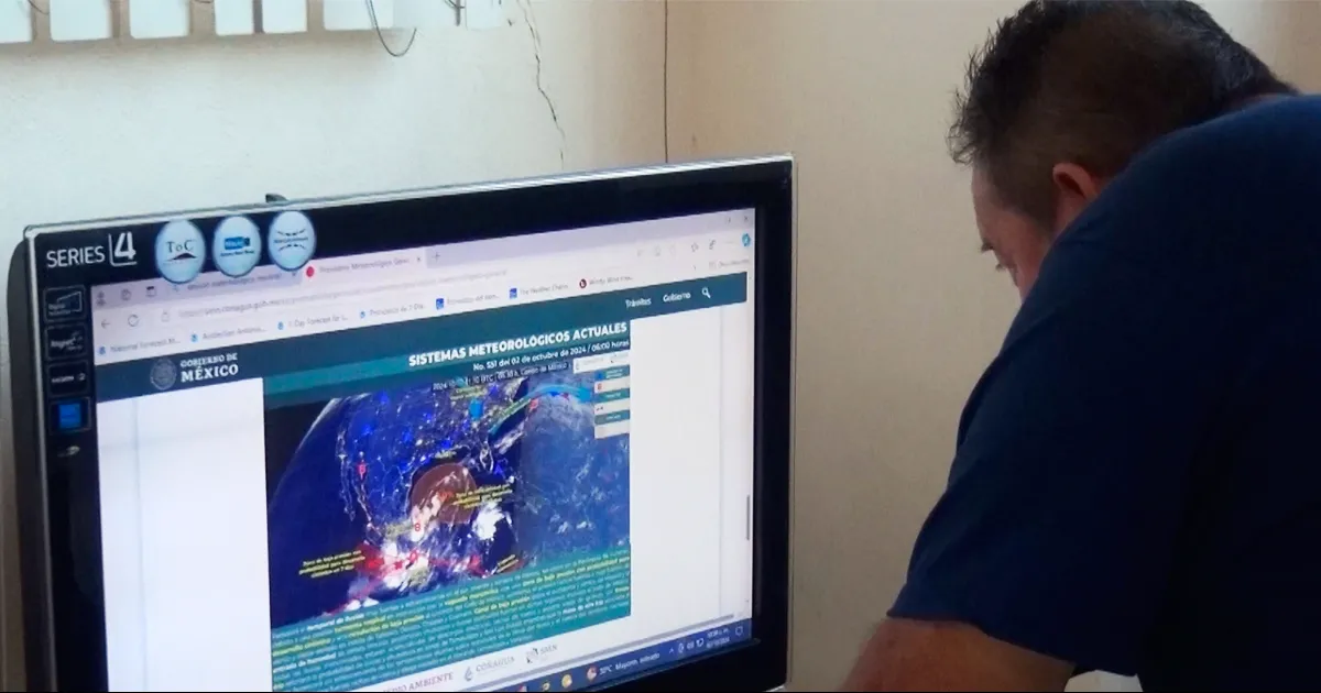 Protección Civil monitorea dos ciclones por posibles remanentes