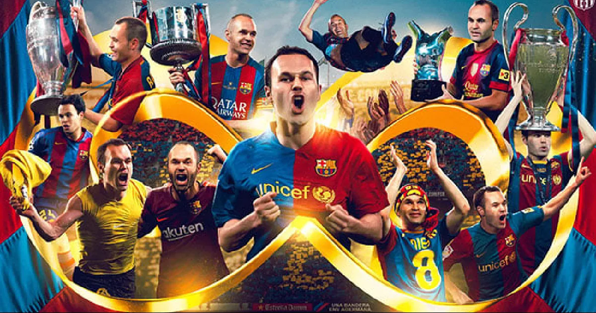 Andrés Iniesta hace oficial su retiro: ‘Cumplí mi sueño de ser futbolista’