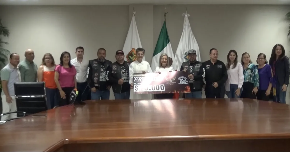 Municipio y club “Sinvergüenzas” donan 40 mil pesos a Casa Omnia