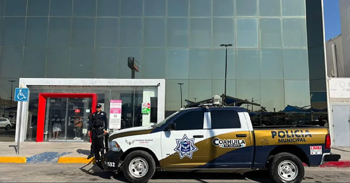 Seguridad Pública realizan recorridos en bancos y cajeros automáticos