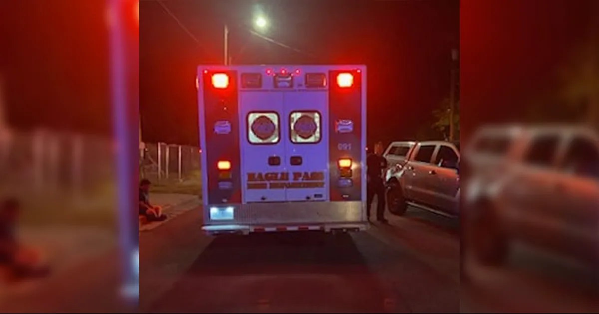 El accidente ocurrió la noche del martes