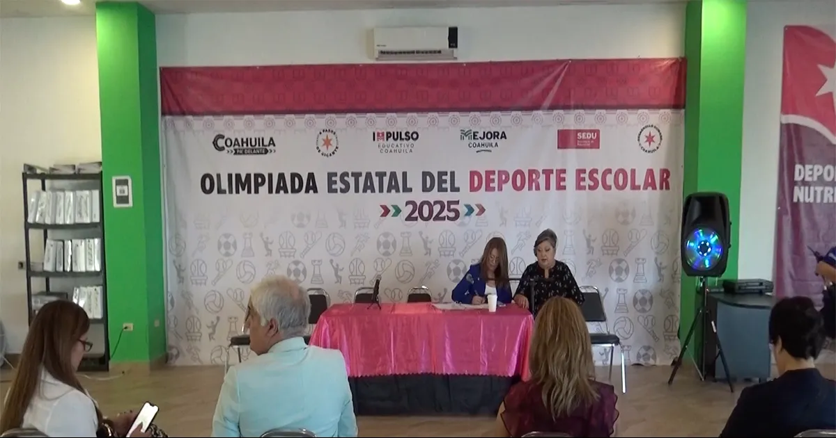Dan a conocer convocatoria para la Olimpiada Estatal del Deporte Escolar 2025; se espera la participación de 60 mil estudiantes