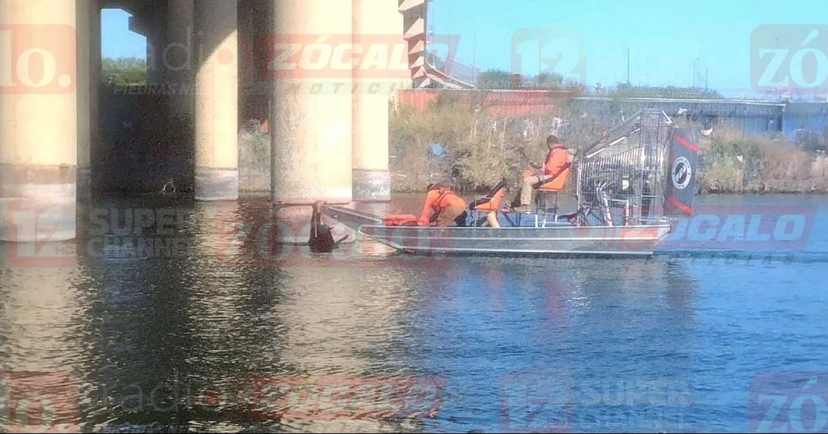 El sujeto fue identificado como David, originario de Monclova, quien en su intento de cruzar el río.