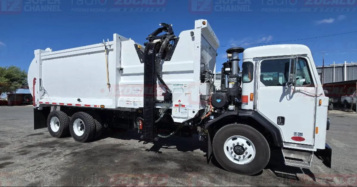 Tendrá Eagle Pass 3 nuevos camiones para la basura