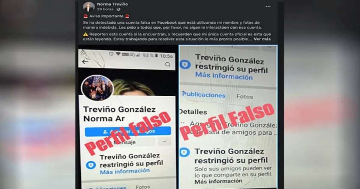 Pidió a la ciudadanía no hacer caso ni postear nada que se publique en ese sitio, así como evitar interacciones.