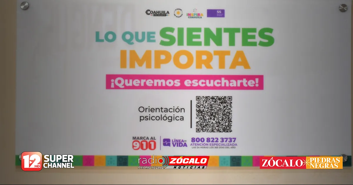 Refuerzan atención a la Salud Mental en Nava con el Programa “Psicólogo en tu Comunidad”