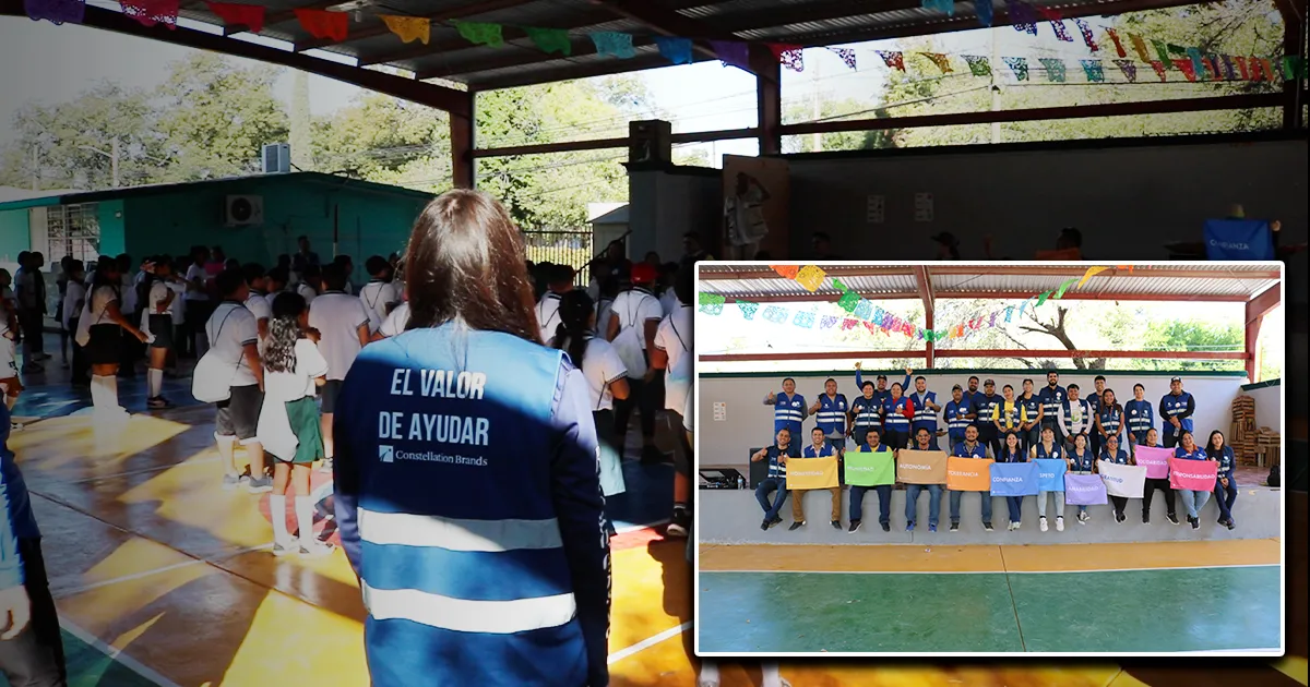 Mantiene Constellation Brands apoyos a las escuelas de la región