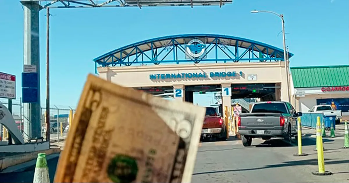 Será de 5 dólares tarifa para cruzar a Piedras Negras en diciembre