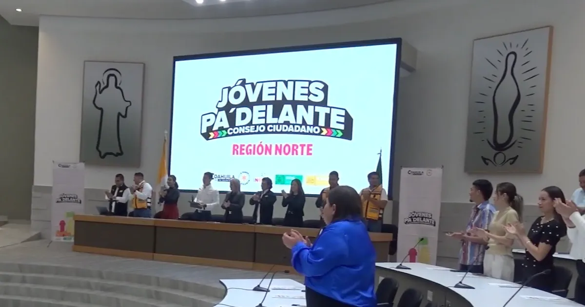 Instalan consejo ciudadano "Jóvenes pa´delante" en la Región Norte