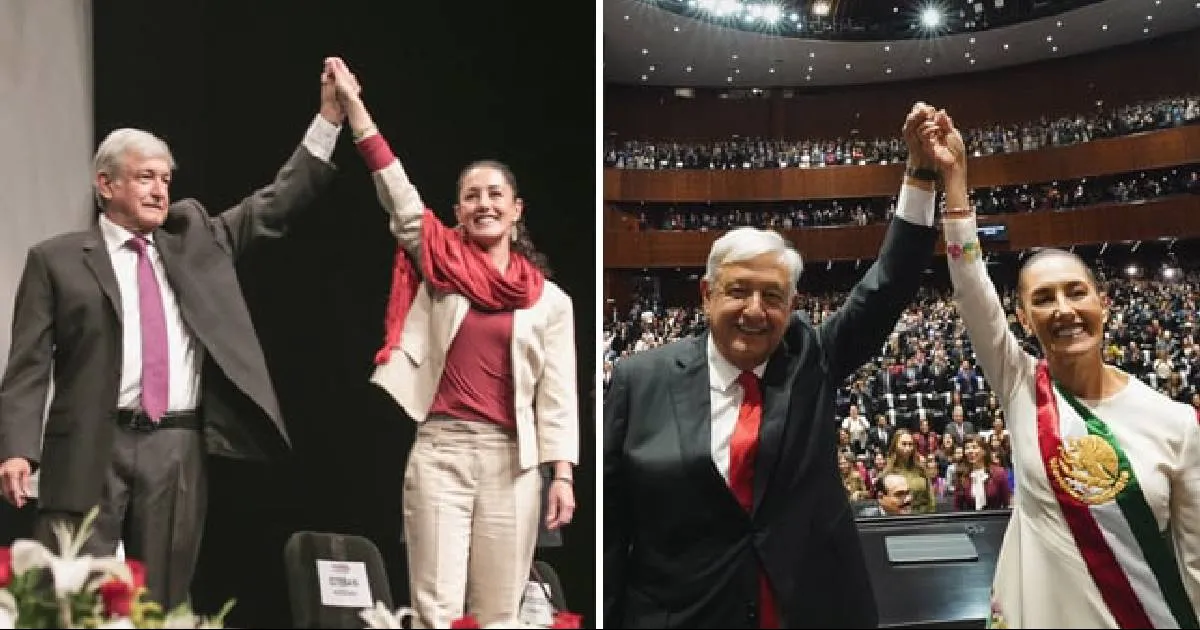 Sheinbaum recuerda a AMLO a seis años de su presidencia: ‘gran luchador social’