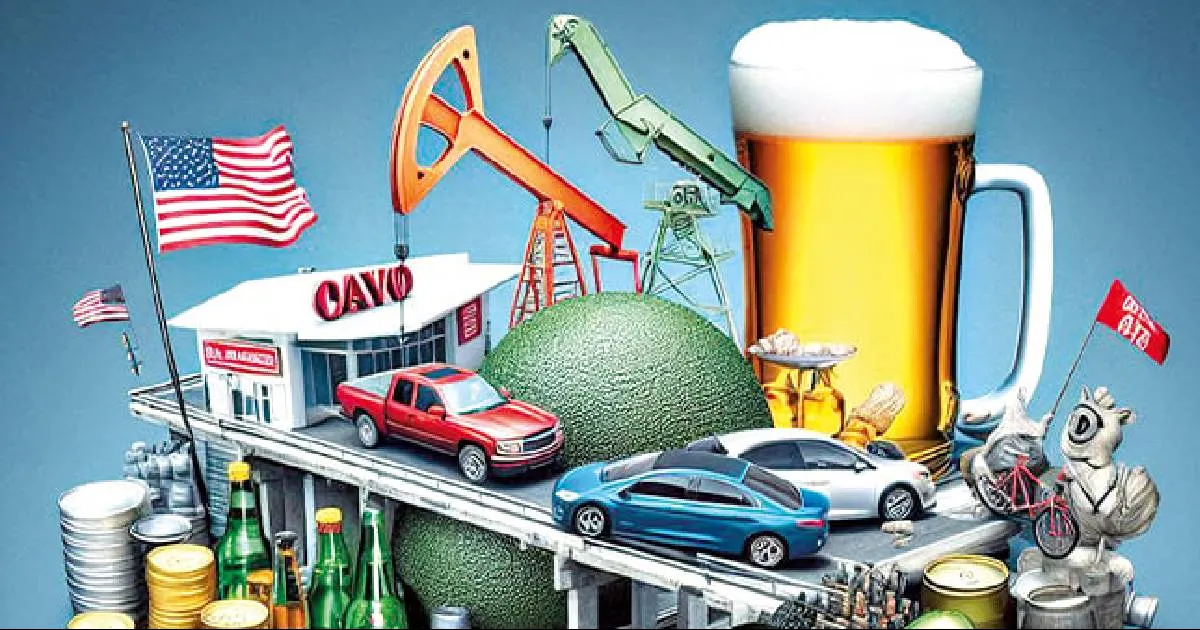 Apunta golpe arancelario a ramo automotriz; sufrirían aguacate, cerveza y petróleo