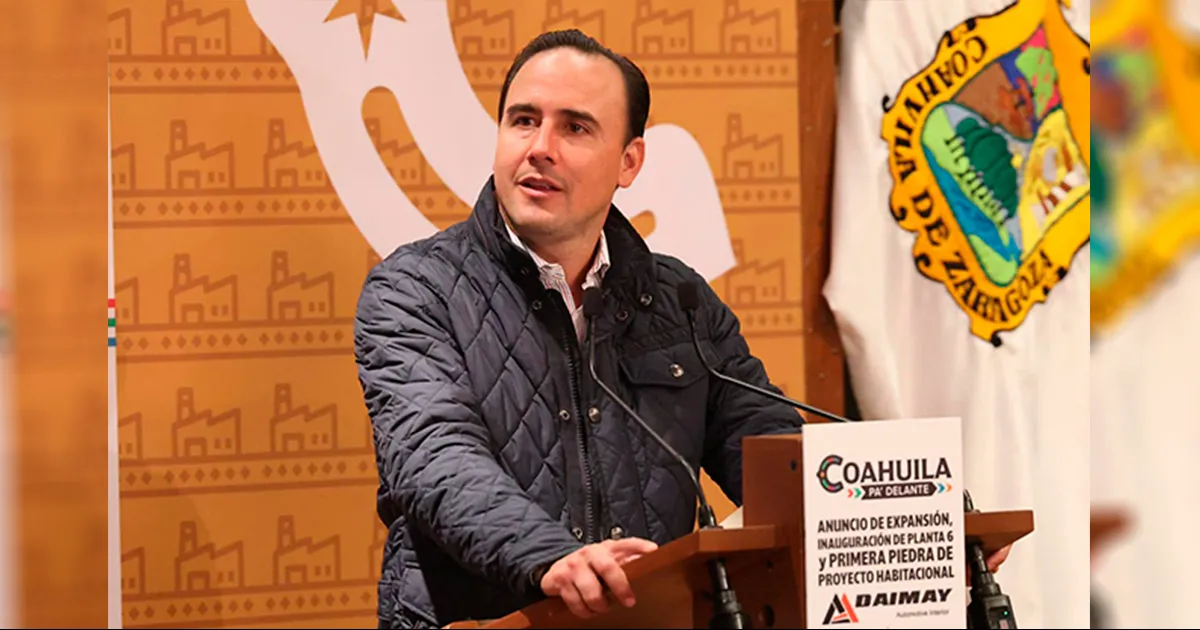 El gobernador Manolo Jiménez Salinas anunció la ampliación en Ramos Arizpe y la construcción de una nueva planta.