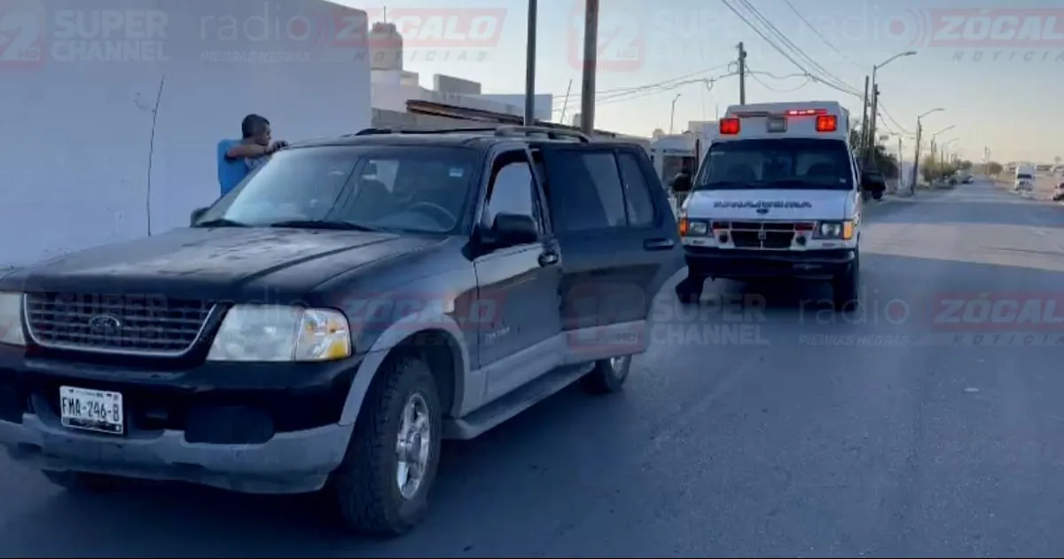 Arribaron los familiares del lesionado para trasladarlo a un hospital.