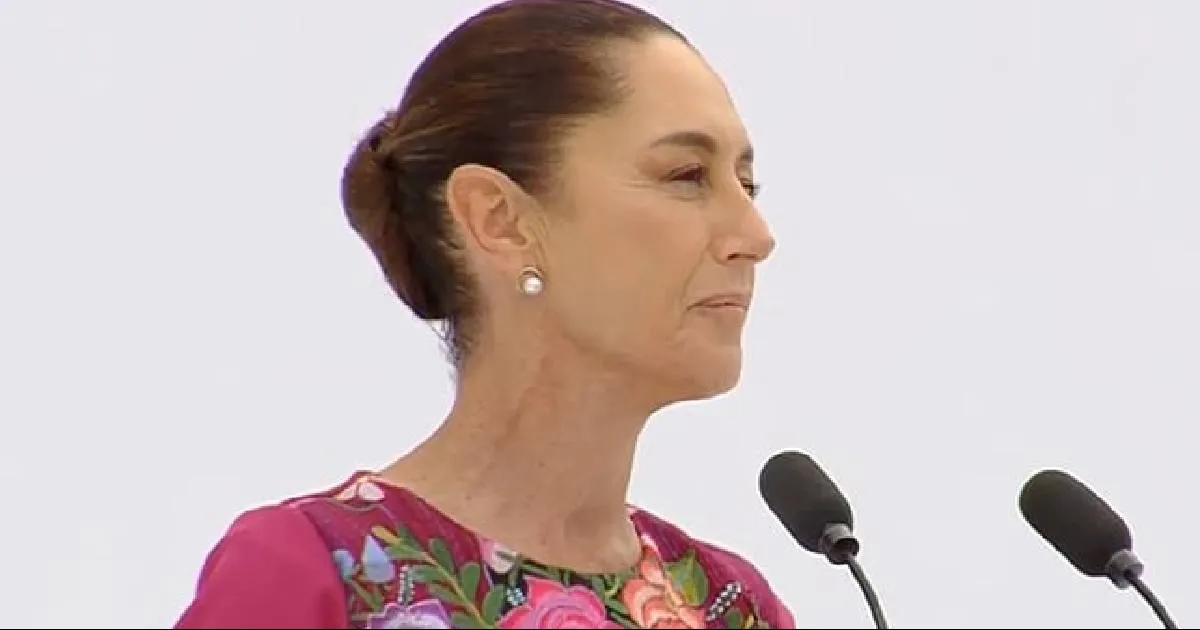 ‘Conmigo eligieron continuidad, no que regrese decadencia’, Sheinbaum en informe de 100 días de gobierno