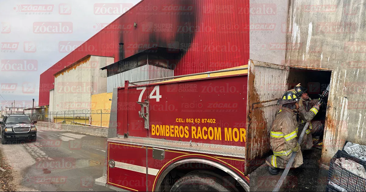 Se incendia fábrica de chorizo Kacer de Morelos, Coahuila