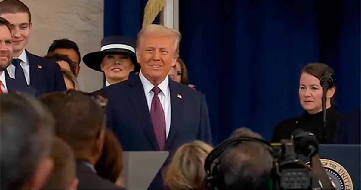 EN VIVO: La toma de posesión de Donald Trump como presidente de EU desde el Capitolio