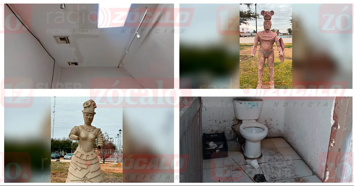 Son daños derivados del abandono de cuando menos dos administraciones al inmueble, por lo que se ordenó su atención