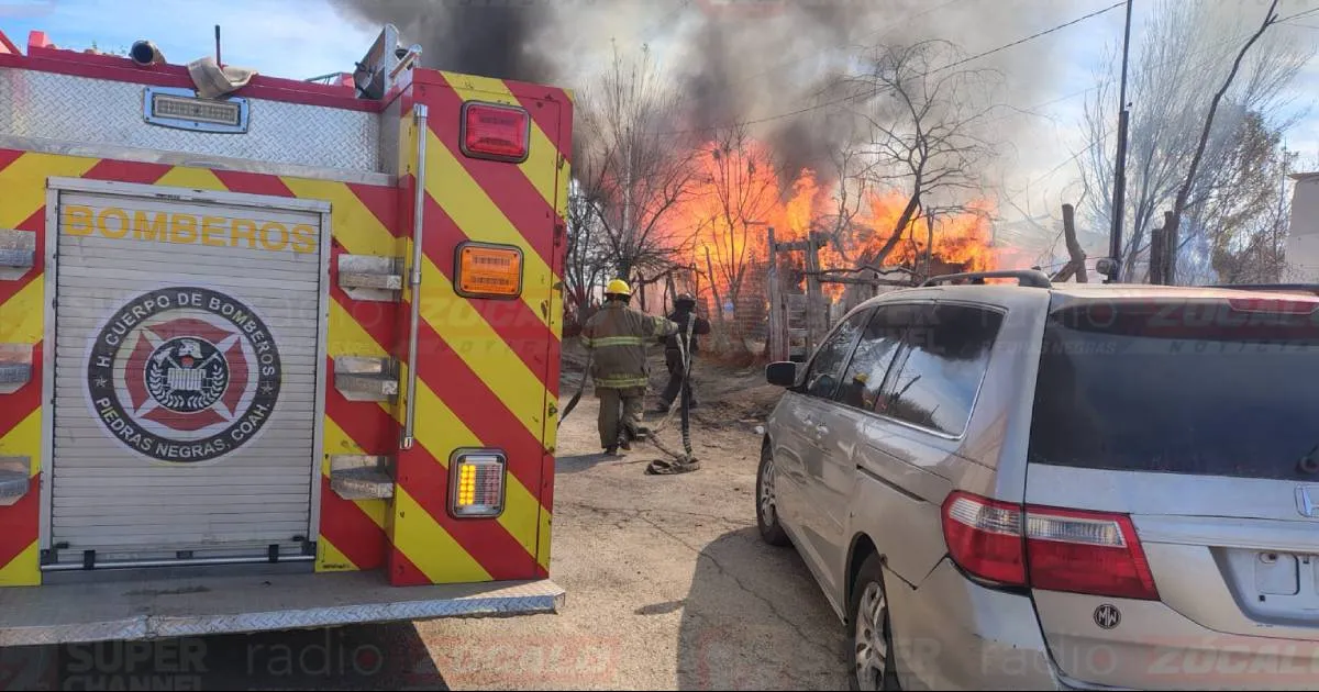 Se incendia a domicilio en la colonia Presidentes III