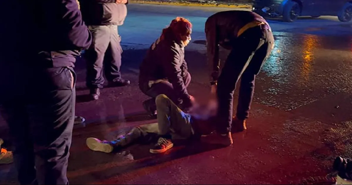 El menor ya se encontraba estable de salud solo recuperándose de las fracturas que le provocó el percance.