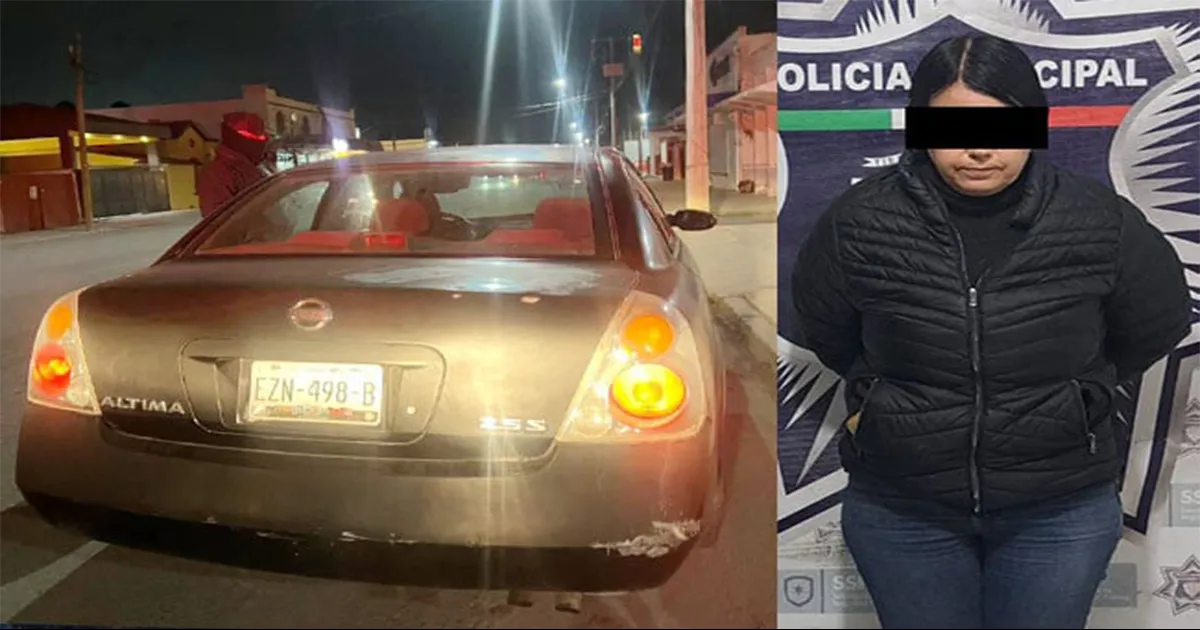 Se pasa semáforo y arma persecución