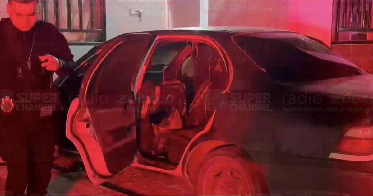 La presunta responsable huyó del lugar.